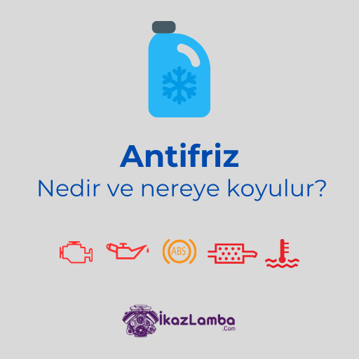 Antifriz Nedir, Ne İşe Yarar ve Nereye Konur